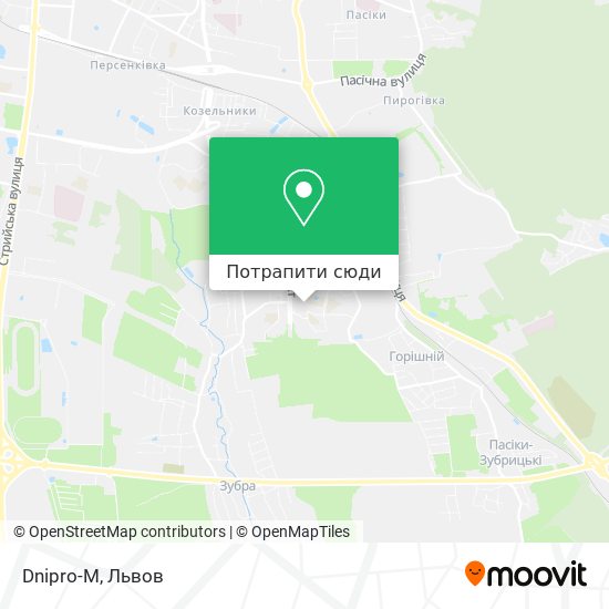 Карта Dnipro-M