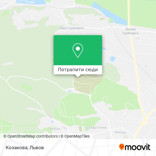 Карта Козакова