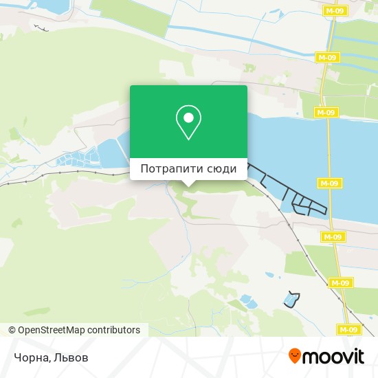 Карта Чорна