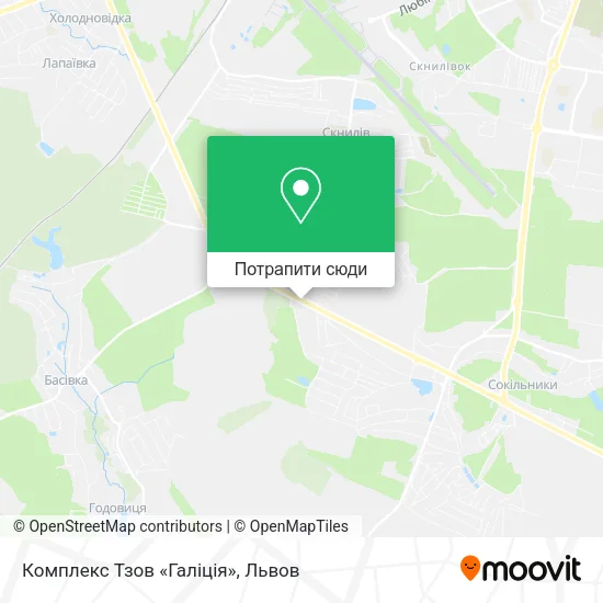 Карта Комплекс Тзов «Галіція»