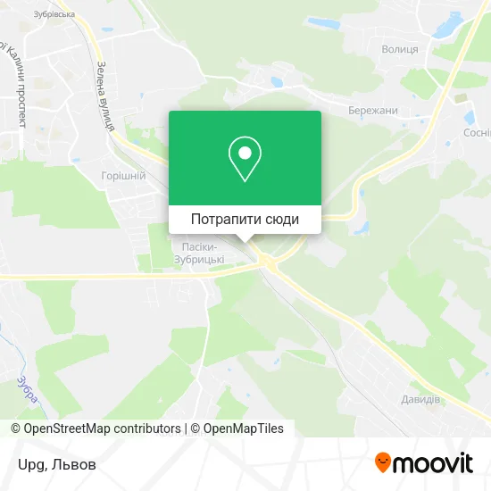 Карта Upg