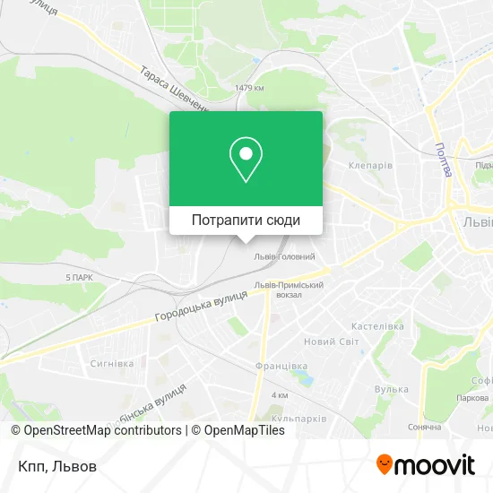 Карта Кпп