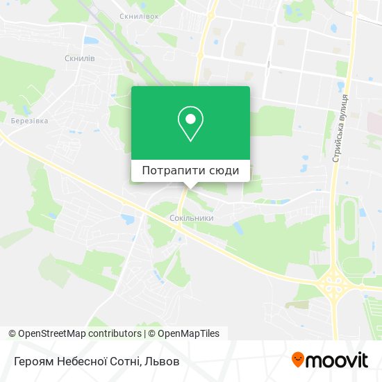 Карта Героям Небесної Сотні