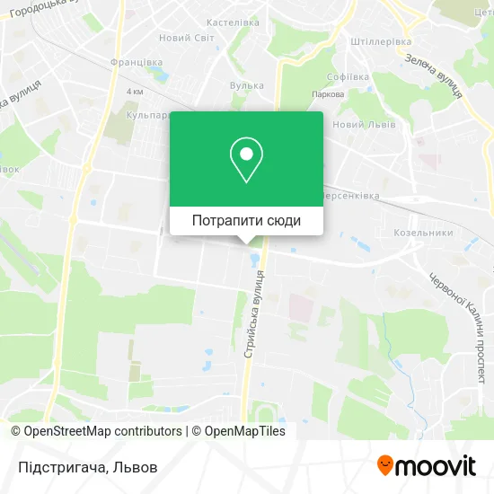 Карта Підстригача
