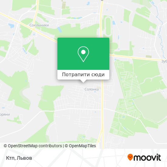 Карта Ктп