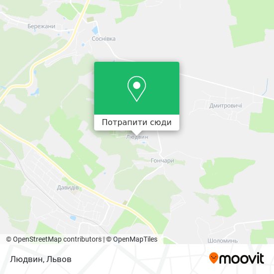 Карта Людвин