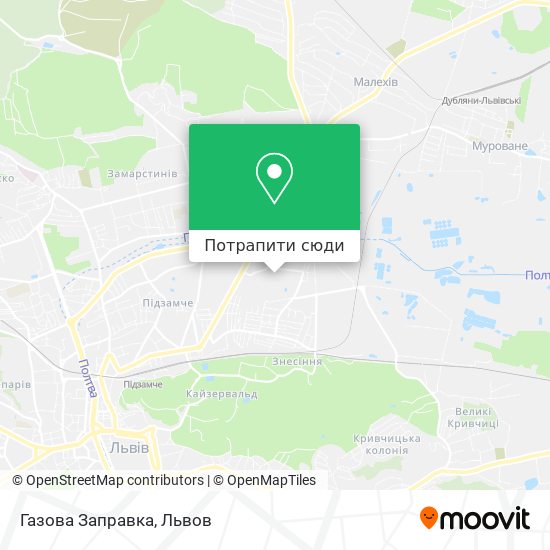 Карта Газова Заправка