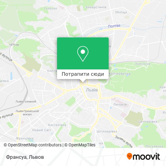 Карта Франсуа