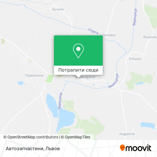 Карта Автозапчастини