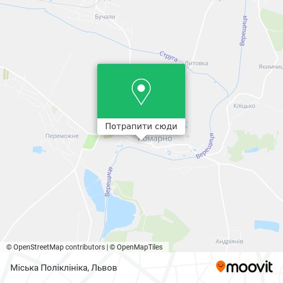 Карта Міська Поліклініка