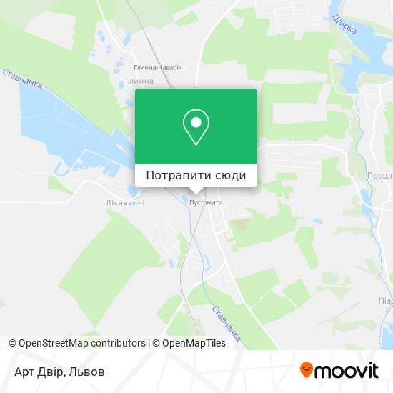 Карта Арт Двір