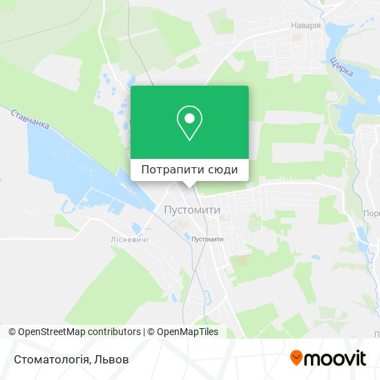 Карта Стоматологія