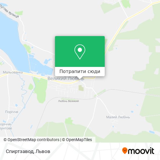 Карта Спиртзавод