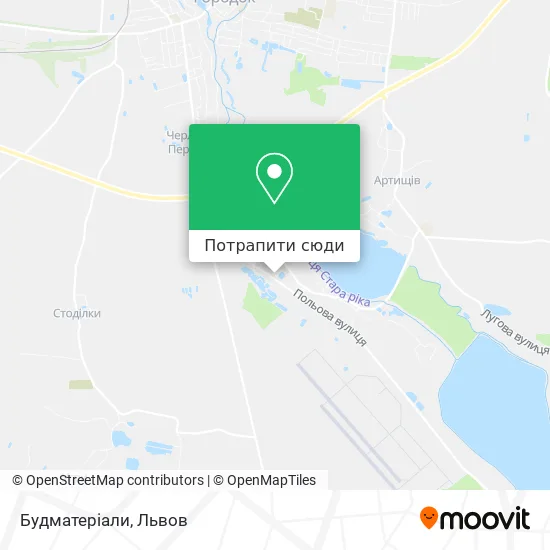 Карта Будматеріали
