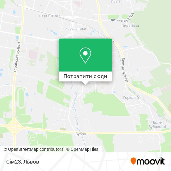 Карта Сім23