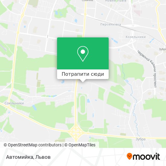 Карта Автомийка