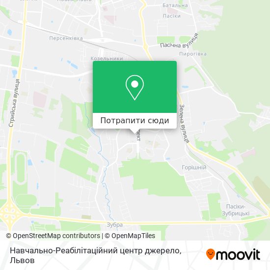 Карта Навчально-Реабілітаційний центр джерело