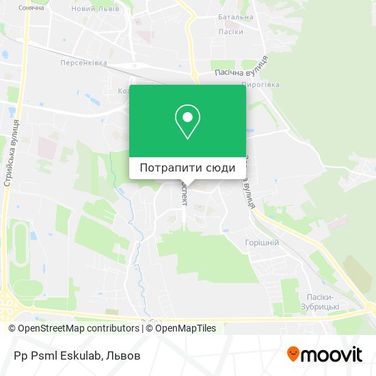 Карта Pp Psml Eskulab