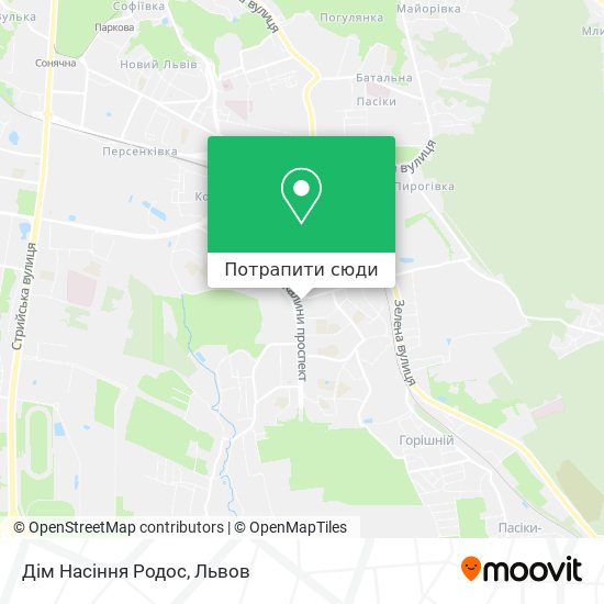 Карта Дім Насіння Родос