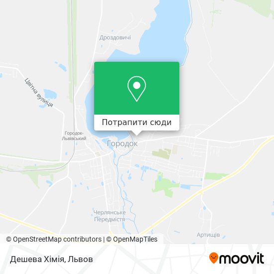 Карта Дешева Хімія