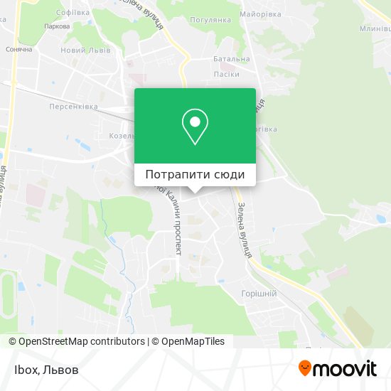 Карта Ibox