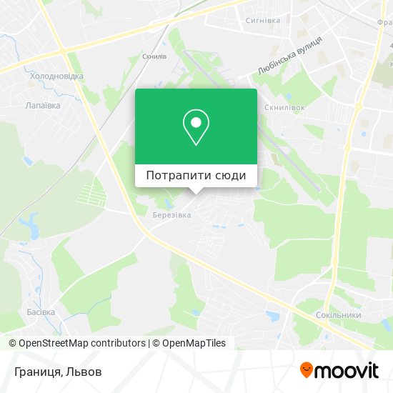 Карта Границя