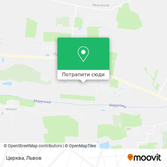 Карта Церква