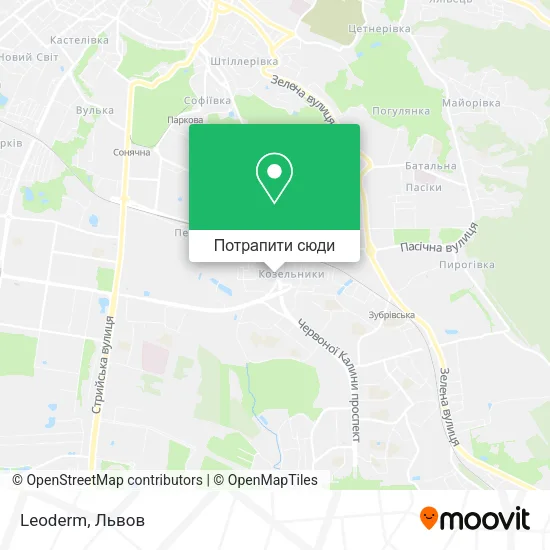 Карта Leoderm