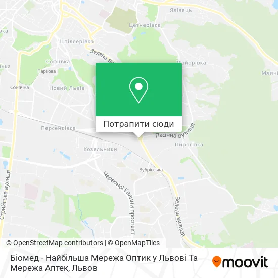 Карта Біомед - Найбільша Мережа Оптик у Львові Та Мережа Аптек