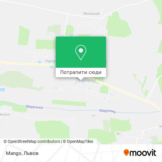 Карта Mango