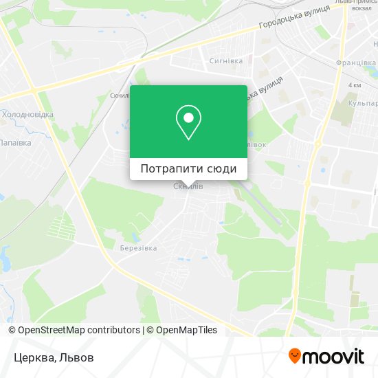 Карта Церква