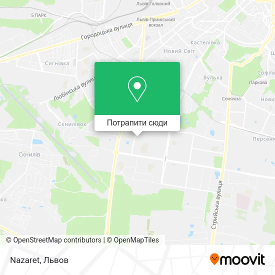 Карта Nazaret
