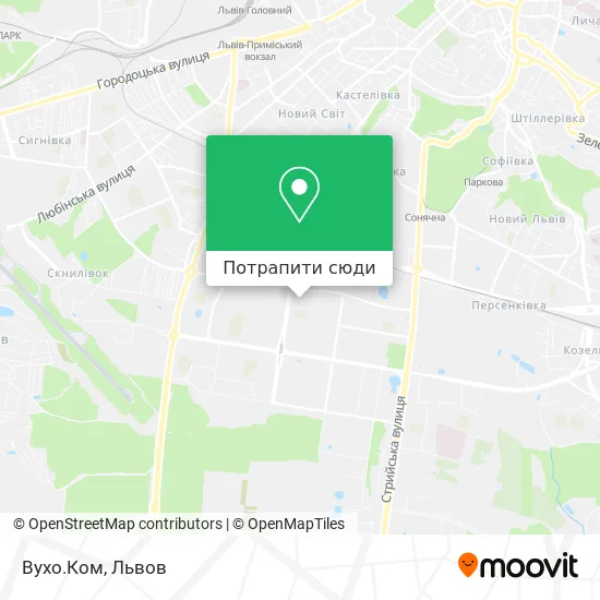 Карта Вухо.Ком