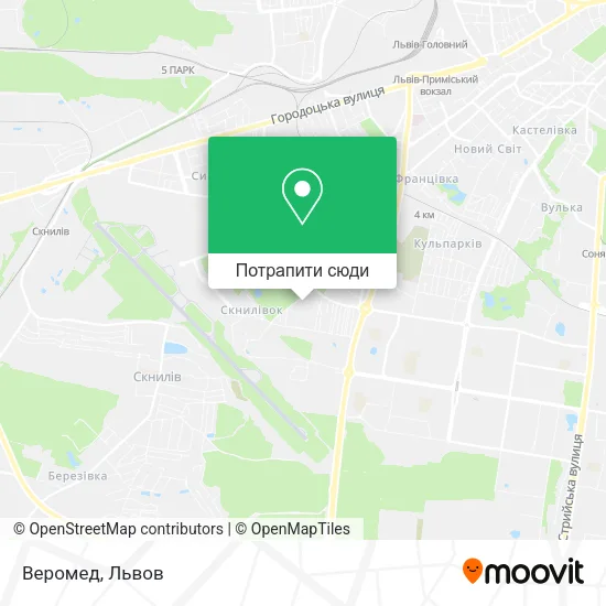 Карта Веромед