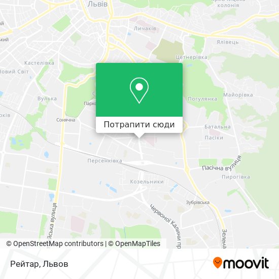 Карта Рейтар