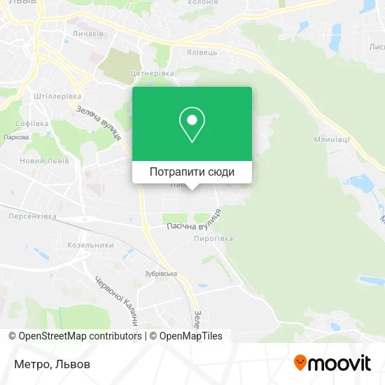 Карта Метро