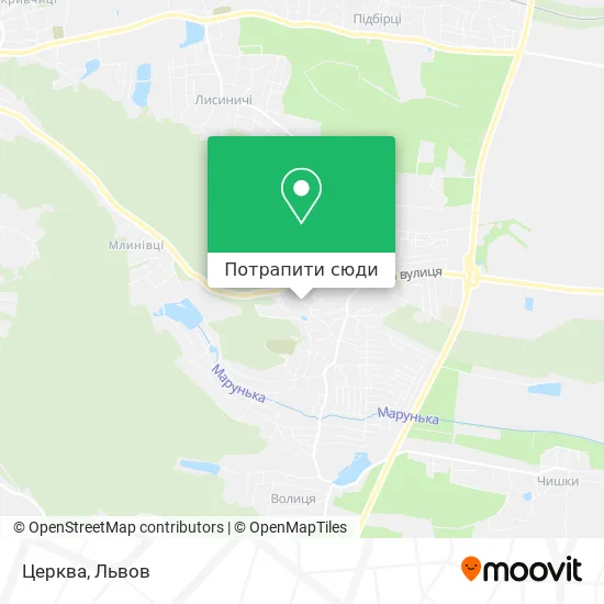 Карта Церква