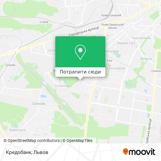 Карта Кредобанк