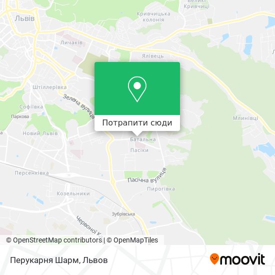 Карта Перукарня Шарм