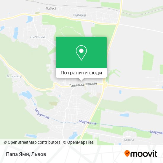 Карта Папа Ями