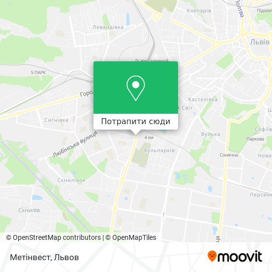 Карта Метінвест