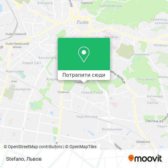 Карта Stefano