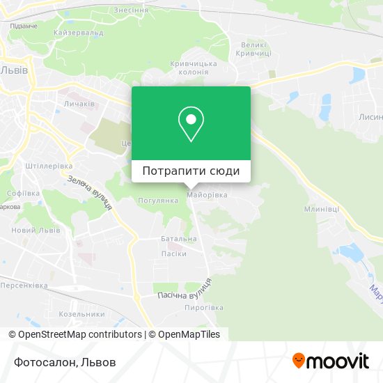 Карта Фотосалон