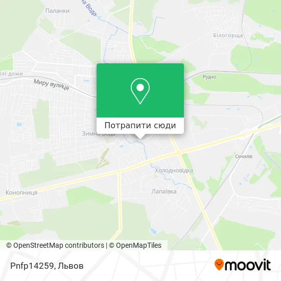 Карта Pnfp14259