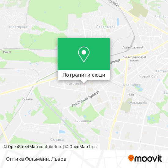 Карта Оптика Фільманн