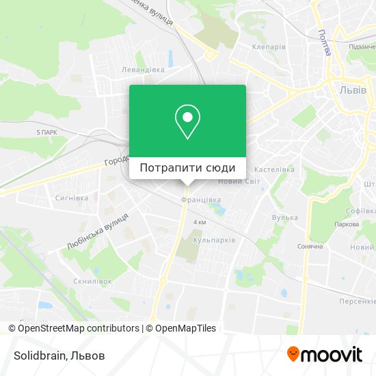 Карта Solidbrain