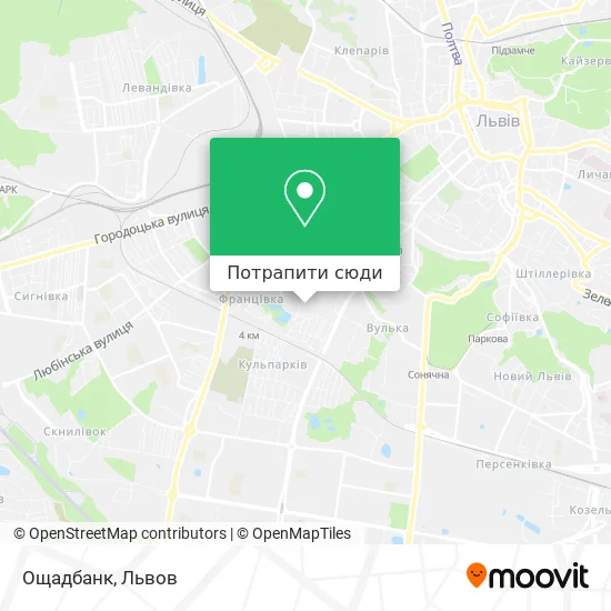 Карта Ощадбанк