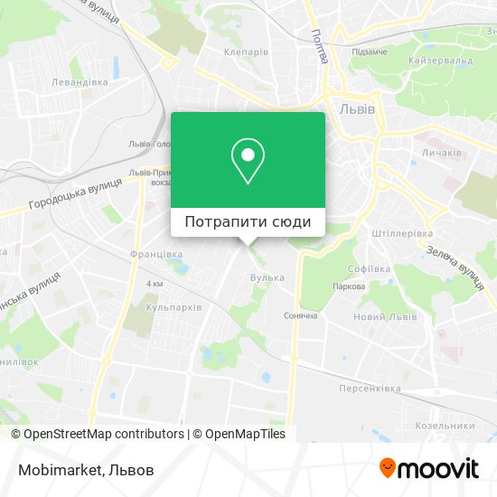 Карта Mobimarket