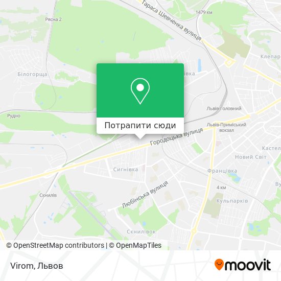 Карта Virom