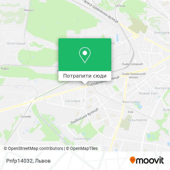 Карта Pnfp14032